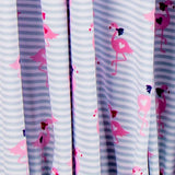 Flamenco Cotton Cotton Lists Hellblau gestrickt - Ribes y Casals