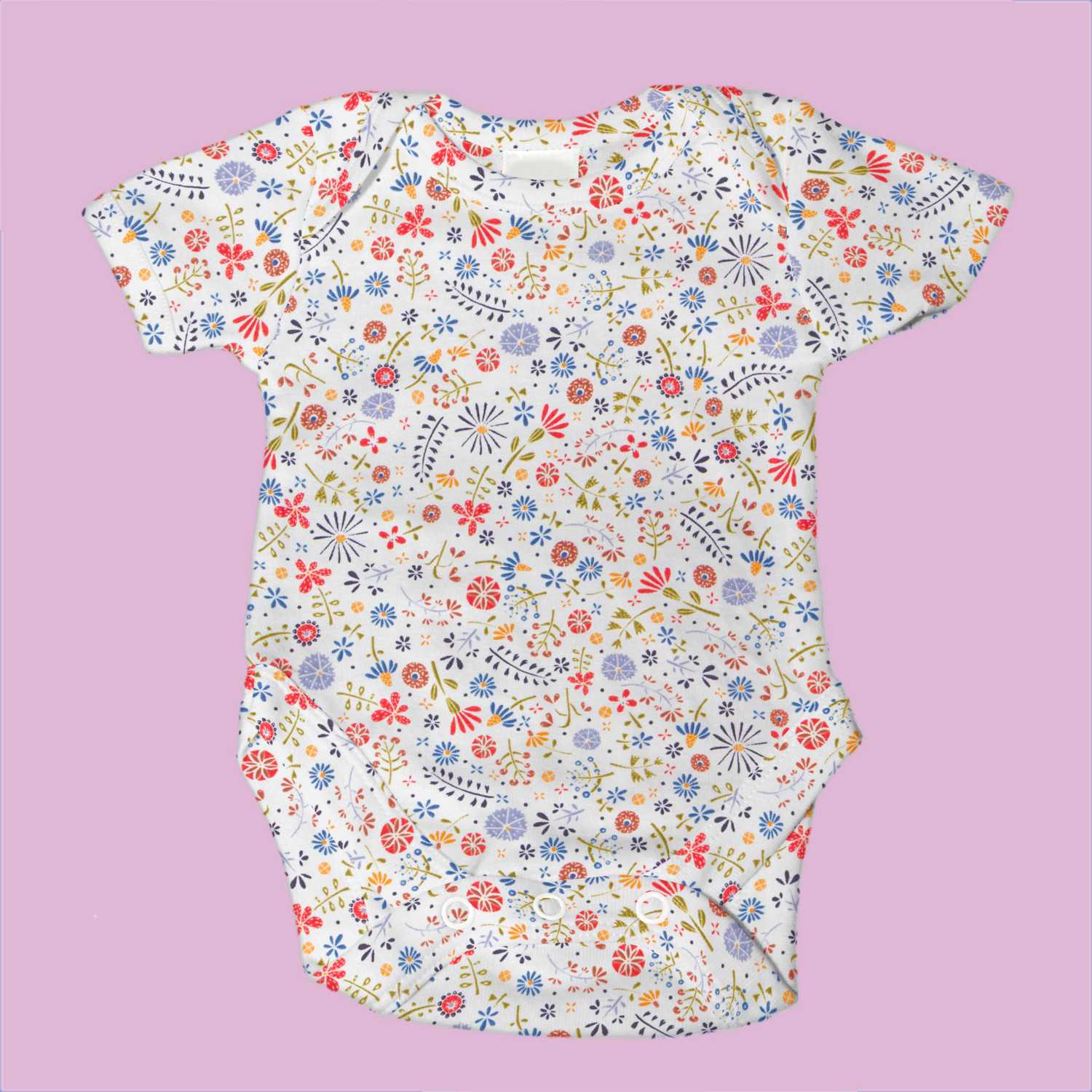 Rohbaumwolle Floral Cotton Knit - Ribes y Casals