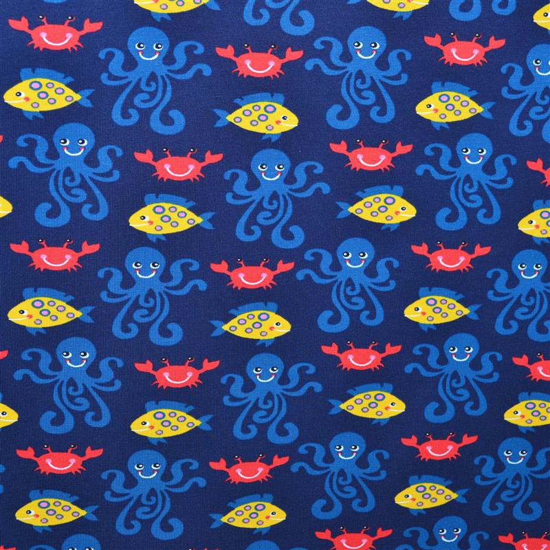 Gestrickter Baumwoll-Oktopus Meeresboden - Ribes y Casals