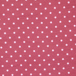 Gestrickte Baumwolle Polka Dots Marsala - Ribes y Casals