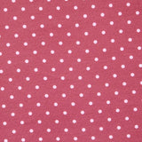 Gestrickte Baumwolle Polka Dots Marsala - Ribes y Casals