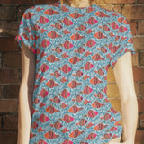 T-shirt Fisch Aquamarin - Ribes y Casals