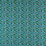 Gestricktes T-shirt Jurassic Aquamarin - Ribes y Casals