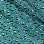 Gestricktes T-shirt Jurassic Aquamarin - Ribes y Casals