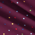 T-Shirt Bourdeaux mit Tupfen - Ribes y Casals