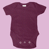 T-Shirt Bourdeaux mit Tupfen - Ribes y Casals