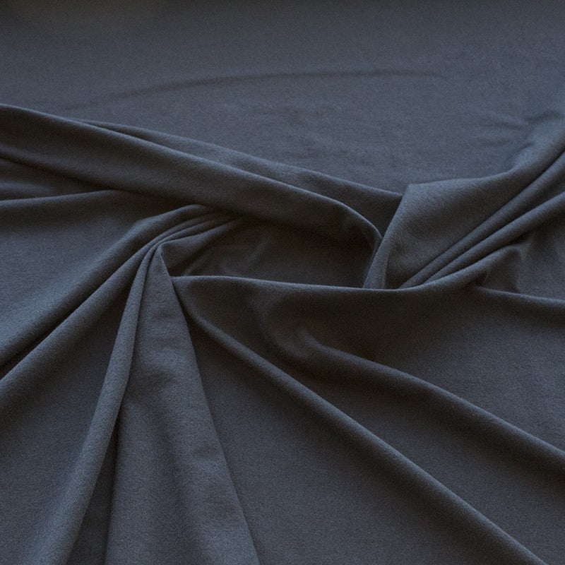 Strick-T-Shirt Lycra Baumwolle Schwarz - Ribes y Casals