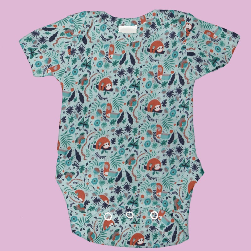 Gestricktes T-shirt Selva Verde - Ribes y Casals