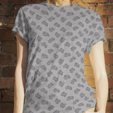 Strick-T-Shirt Texas Grau - Ribes y Casals
