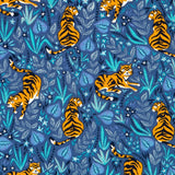 Tiger T-Shirt Blau - Ribes y Casals