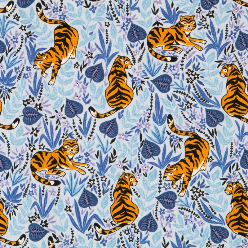 Strick-T-Shirt Tiger Cielo - Ribes y Casals