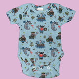 Strick-T-Shirt Vikings Blau - Ribes y Casals