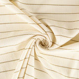 Gold Lurex Rippenstich - Ribes y Casals