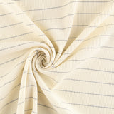 Silberner Lurex Rippenstich - Ribes y Casals