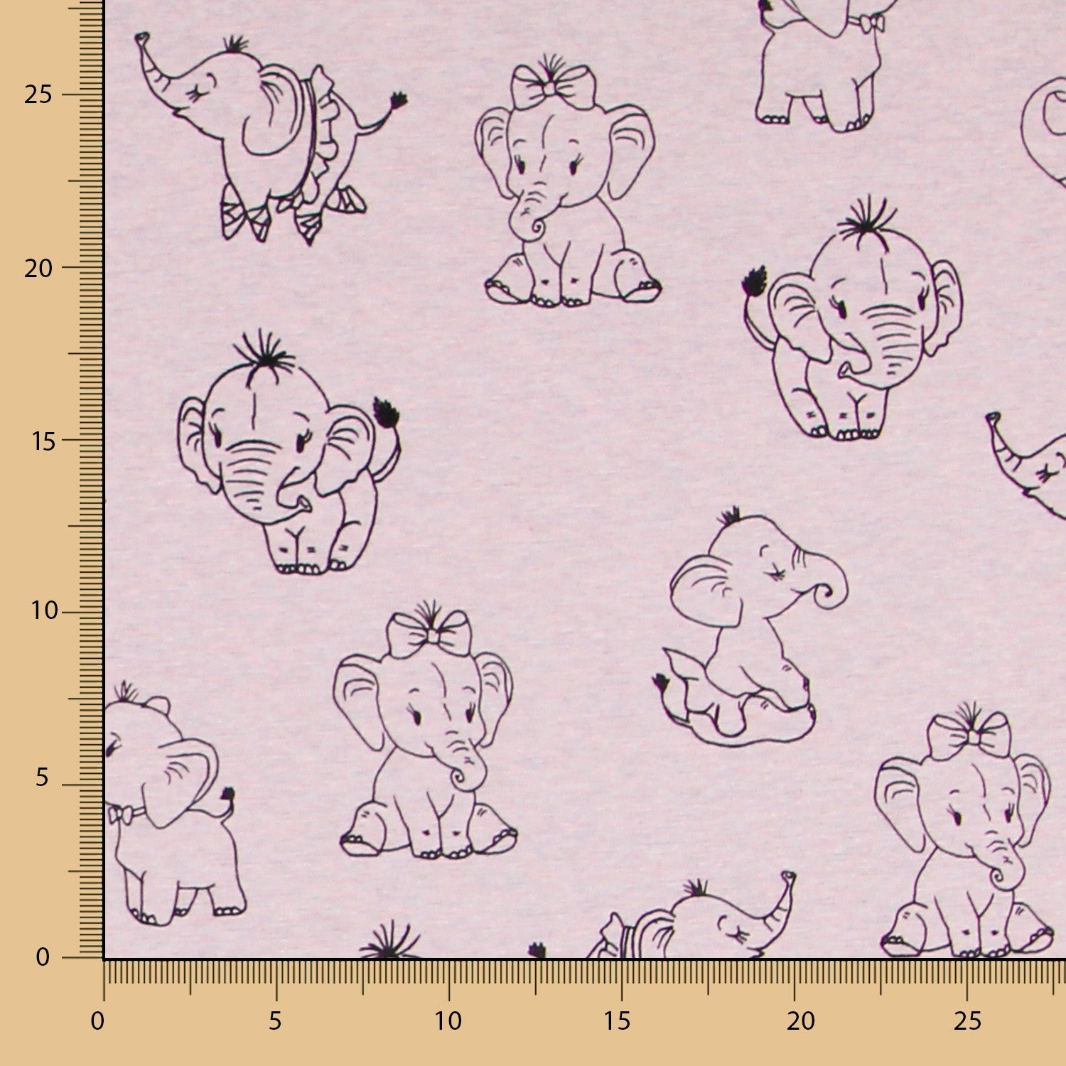 Elefant Rosa Coraline-Stich - Ribes y Casals