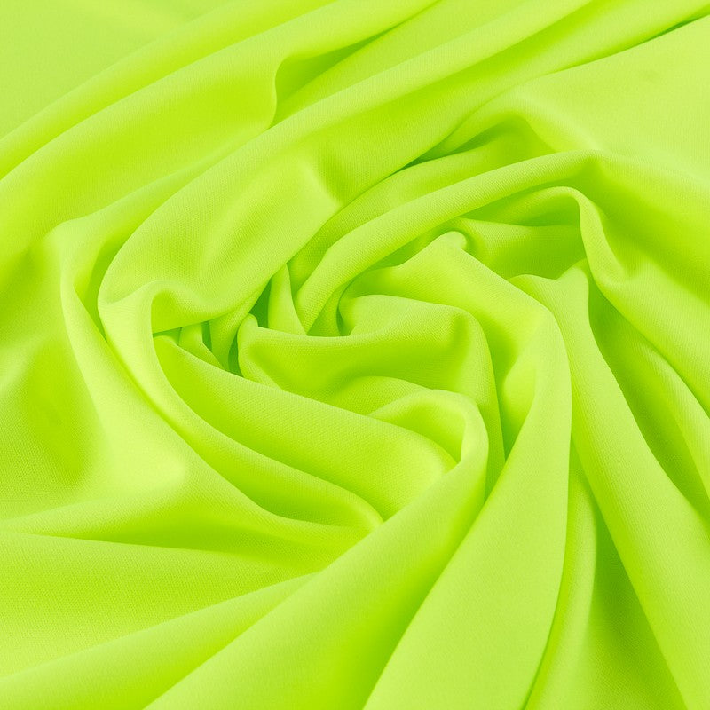 Fluor Yellow Silk Knitted Fabric - Verschiedene Größen x 150 cm breit - Ribes y Casals
