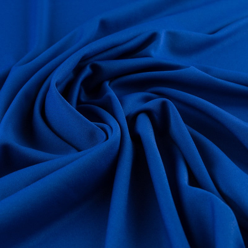 Blauer Seidenstrickstoff - Verschiedene Größen x Breite 150 cm - Ribes y Casals