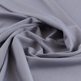 Perlgrauer Seidenstrickstoff - Verschiedene Größen x Breite 150 cm - Ribes y Casals