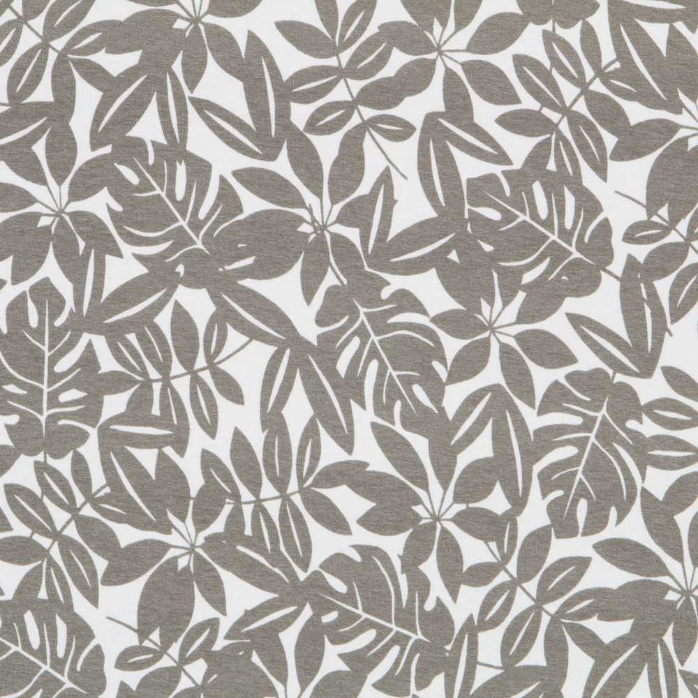 Beige Floral Viskosestrick - Ribes y Casals