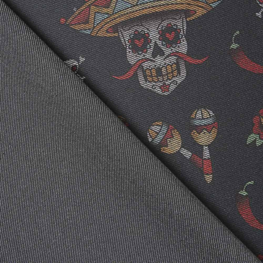 Schwarzer Catrina-Denim-Strick - Ribes y Casals
