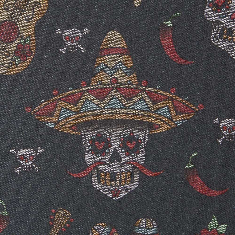 Schwarzer Catrina-Denim-Strick - Ribes y Casals