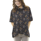Schwarzer Catrina-Denim-Strick - Ribes y Casals