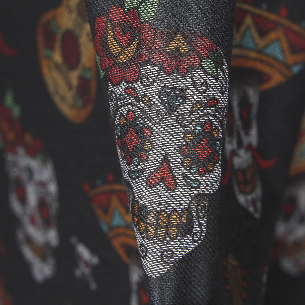 Schwarzer Catrina-Denim-Strick - Ribes y Casals