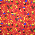Roter Hintergrund Elastisch gestrickt Eiscreme - Ribes y Casals