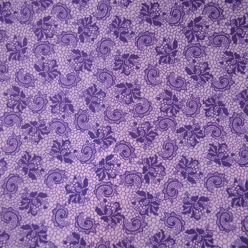 Fein gestricktes Lycra Blume Flieder - Ribes y Casals