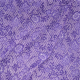 Fein gestricktes Lycra Blume und Rhombus Lila - Ribes y Casals