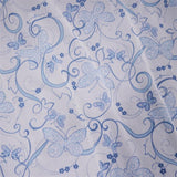 Fein gestrickt Lycra stricken blau Zweige - Ribes y Casals