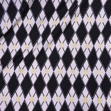 Fein gestricktes Lycra Rhombus Lurex - Ribes y Casals