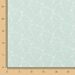 Aquamarinfarbener Jacquardstich - Ribes y Casals