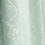 Aquamarinfarbener Jacquardstich - Ribes y Casals