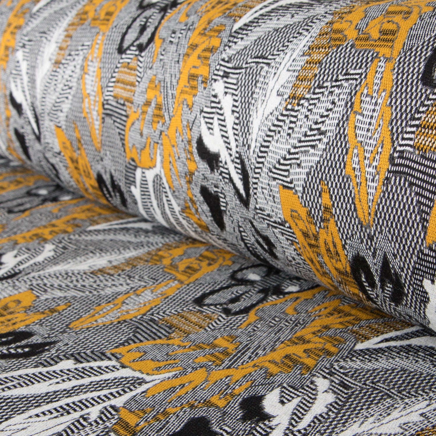 Jacquard-Strick Cindy Ochre - Ribes y Casals