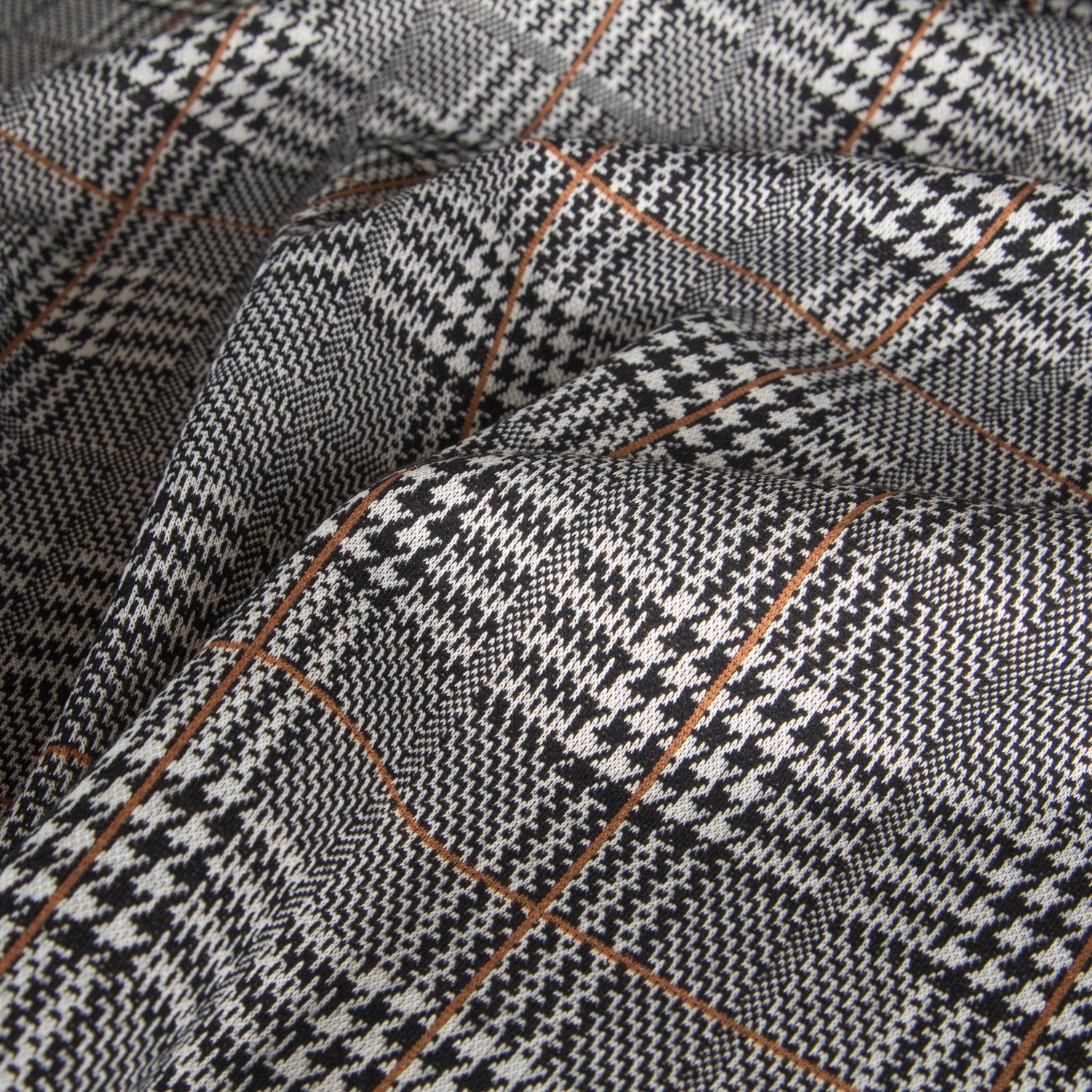 Harvard Jacquard-Strick Schwarz - Ribes y Casals