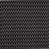 Jacquardgestrickter Rhombus Schwarz - Ribes y Casals