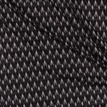 Jacquardgestrickter Rhombus Schwarz - Ribes y Casals