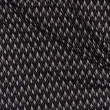 Jacquardgestrickter Rhombus Schwarz - Ribes y Casals