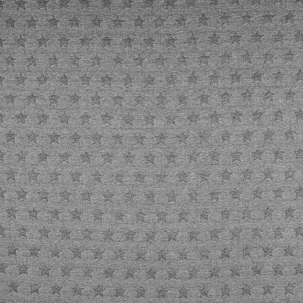 Jacquard gestrickte Sterne Grau Medium - Ribes y Casals