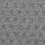 Jacquard gestrickte Sterne Grau Medium - Ribes y Casals