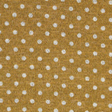 Ockerfarbener Polka Dots Strickpullover - Ribes y Casals