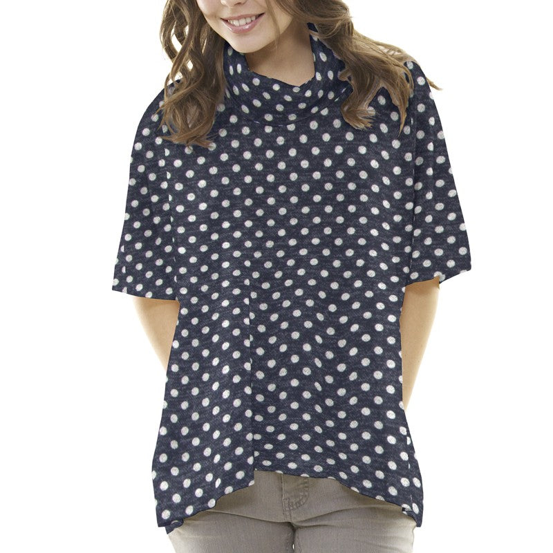 Polka Dot Strickpullover Tejano - Ribes y Casals