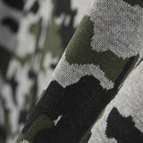 Grauer Militärstrickpullover - Ribes y Casals