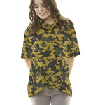Ockerfarbener Militärstrickpullover - Ribes y Casals
