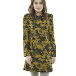 Ockerfarbener Militärstrickpullover - Ribes y Casals