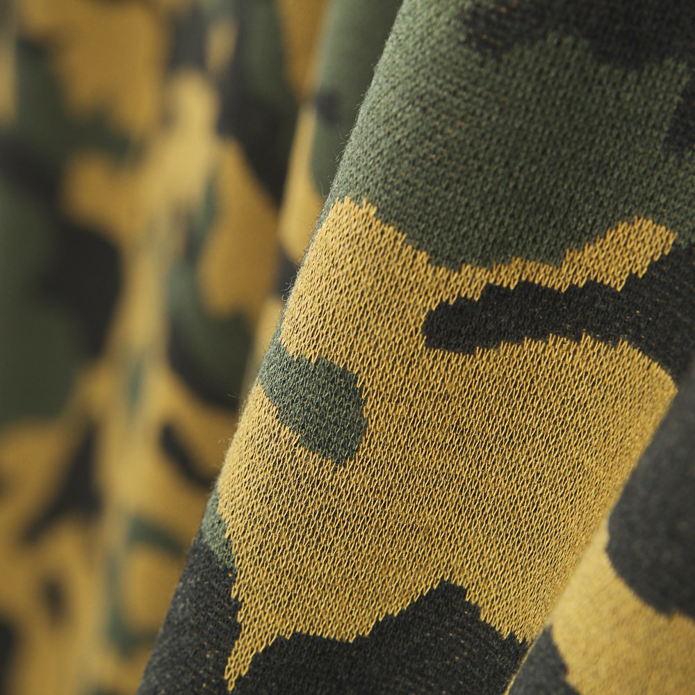 Ockerfarbener Militärstrickpullover - Ribes y Casals