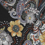 Mauvefarbener Paisley-Strickpullover - Ribes y Casals