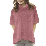 Blassrosa Strickpullover - Ribes y Casals