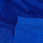 Gestrickter Lamé Metallic Blau - Ribes y Casals